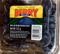 Gula dan nutrisi di dalamnya Berry valley