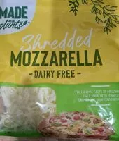 Zuckermenge drin Dairy free mozzarella