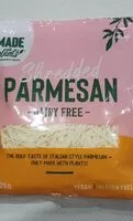 Zuckermenge drin Shredded Parmesan Dairy Free