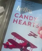 Cantidad de azúcar en Candy Hearts Red Grapes