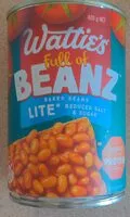 含糖量 Baked Beans Lite