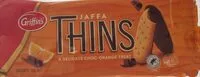 Cantidad de azúcar en Jaffa Thins