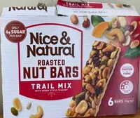 Jumlah gula yang masuk Roasted Nut Bars - Trail Mix