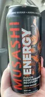 含糖量 Energy - Fruit Crush Flavour