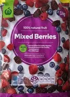 Zuckermenge drin Mixed Berries