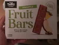 चीनी की मात्रा Fruit bars pineapple