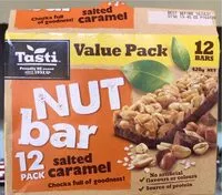 चीनी की मात्रा Nut bar