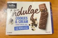 चीनी की मात्रा Cookies & Cream Choc Cereal Bar