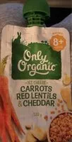 Suhkru kogus sees Carrots red lentils & cheddar