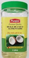 Cantidad de azúcar en Huile de coco alimentaire