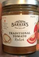 İçindeki şeker miktarı Tomato relish