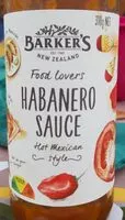 İçindeki şeker miktarı Sauce habanero