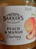 İçindeki şeker miktarı Peach and Mango Chutney