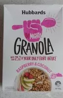 含糖量 Granola raspberry and coconut