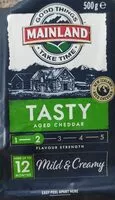 Jumlah gula yang masuk Tasty aged cheddar