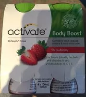 Sugar and nutrients in Activate