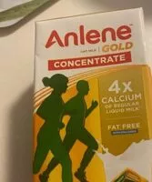 Количество сахара в Anlene gold concentrate