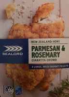 चीनी की मात्रा New Zealand Parmesan & Rosemary Ciabatta Crumb Fillets