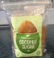 Sucre et nutriments contenus dans Ceres organics coconut