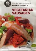 İçindeki şeker miktarı Vegetarian Sausages Roasted Garlic