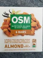 Sucre et nutriments contenus dans Osm