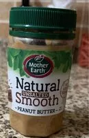 Jumlah gula yang masuk Natural unsalted smooth peanut butter