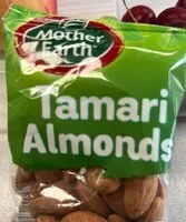 Jumlah gula yang masuk Tamari almonds