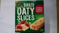 Jumlah gula yang masuk Baked Oaty Slices Raspberry & White Chocolate