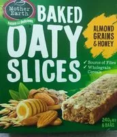 Jumlah gula yang masuk Mother Earth Oaty Slice Almonds And Grains 240g