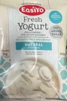 Suhkru kogus sees Fresh youghurt Natural