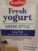 Suhkru kogus sees Fresh yoghurt Greek style low fat