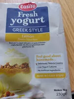 Suhkru kogus sees Easiyo , Fresh yoghurt Greek Style Lemon