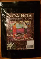 Amount of sugar in NOA NOA café Tahitien à la vanille