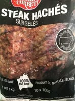 Quantité de sucre dans Steaks Hachés Surgelés