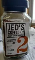 Azúcar y nutrientes en Jed s coffee co