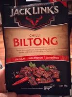 Quantité de sucre dans Chilli Biltong
