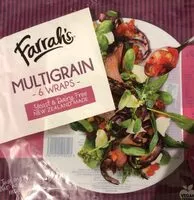 Suhkru kogus sees Wraps multigrain