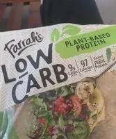 Suhkru kogus sees Low Carb Plant Based Protein Wrap