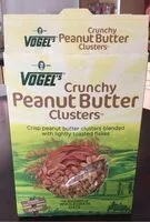 Jumlah gula yang masuk Crunchy peanut butter custers