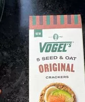 Jumlah gula yang masuk Seed and oat crackers