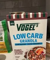 Jumlah gula yang masuk Low card granola