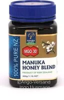Quantité de sucre dans Manuka Health Mgo 30+ Manuka Honig Blend 500g