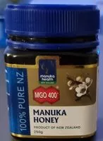 Quantité de sucre dans Manuka Honey