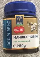 Quantité de sucre dans Manuka Honig