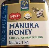Quantité de sucre dans Manuka