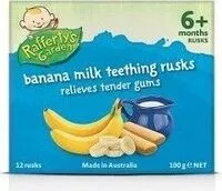 Количество сахара в Banana Milk Rusks