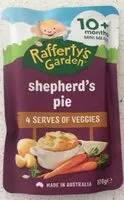 Количество сахара в Shepherd pie