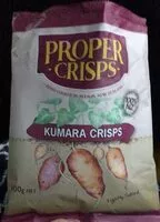 糖質や栄養素が Proper crisps