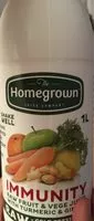 Sucre et nutriments contenus dans Homegrown