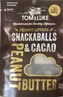 Sokerin määrä sisällä Peanut Lovers Snackaballs